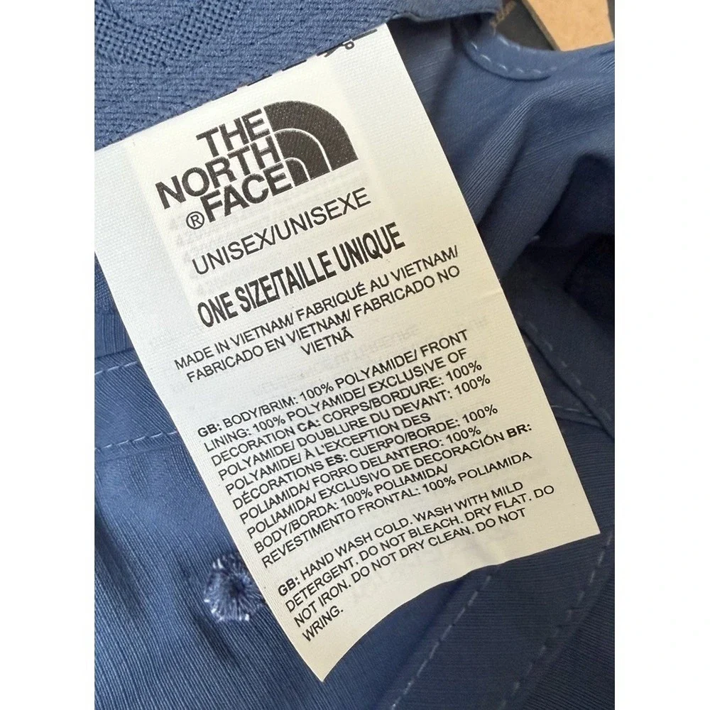 NWT The North Face Mens Horizon Hat Adjustable Strapback Cap One Sz Blue